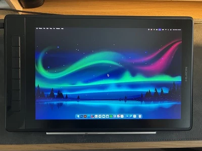 Huion Kamvas Pro 13 2.5K Drawing Tablet QHD Display, Pen, Stand And Cables - Image 1 of 4