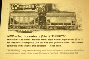 NIB MDC 3 in 1  (3) 22' Old Timer Wood Chip Cars #1501 HO 1:87 Scale Kit - Picture 1 of 7