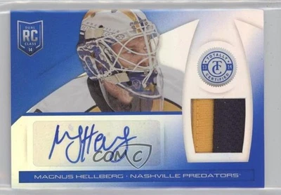 2013-14 Totally Certified /10 Magnus Hellberg #248 Rookie Auto RC - Image 1 of 2