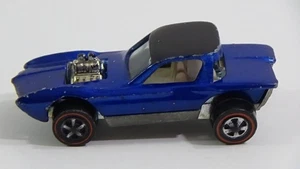 Hot Wheels 1968 Redline Blue Python Car #883 - Picture 1 of 6