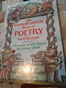Random House Book of POETRY for Children-Jack Prelutsky / Arnold Lobel HC 1983 - Foto 1 di 15