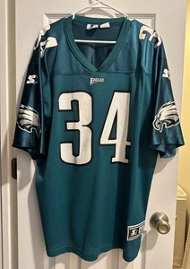 VINTAGE KEVIN TURNER EAGLES STARTER JERSEY 1995 SZ XL 52 - Picture 1 of 8