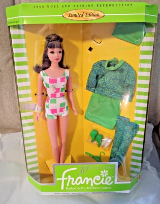 Muñeca Barbie 30 Aniversario Francie NRFB 14608 Foto 1 de 4