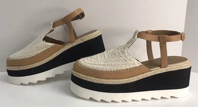 Женская эспадрилья на танкетке Free People Morning In Mykonos Vachetta размер 10 - Изображение 1 из 4