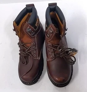 Katzenschuhe 10 Zoll Herren Second Shift Lederstiefel, mittel - braun - Bild 1 von 4
