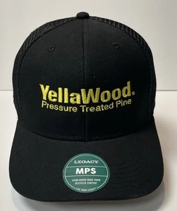 YellaWood Pressure Treated Pine SnapBack Trucker Hat Legacy NEW Free Shipping - Picture 1 of 7