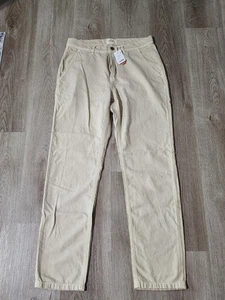 Pantalón de campo de lino Marine Layer Archive para hombre talla 32 X 40 EE. UU. NUEVO - Imagen 1 de 8