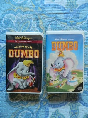 Walt Disney's Classic & 60th Anniversary Edition Dumbo VHS — 第 1/4 张图片