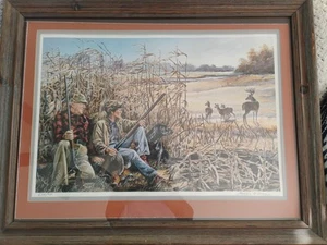 Autumn Interlude signierter gerahmter Druck Marian Anderson 634/950 Druck ist 20 x 14 - Bild 1 von 9