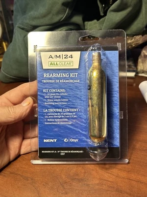 Onyx A/M-24 All Clear 24g CO2 Re-Arm Rearming Kit Automatic PFD Life Vest Jacket - Image 1 of 4