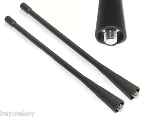 2 Antennas UHF Motorola CP200D CP200XLS EX500 EX600XLS GP300 HT750 HT1250 PR400 - Picture 1 of 1