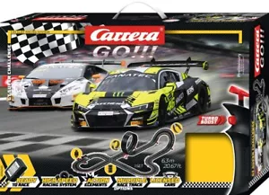 Carrera GO!!! GT Super Challenge Slot Car Set - Picture 1 of 6