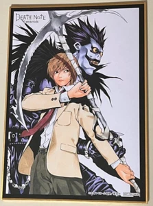 Exposición Death Note Autógrafo Colección Shikishi Ryuk Luz Yagami JP - Imagen 1 de 1