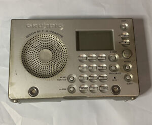 Grundig Porsche Design Shortwave Radio YB-P 2000 AM FM SW1 SW2 For Parts