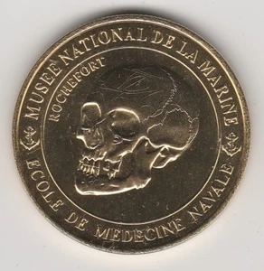 A 2015 TOKEN JETON MEDAILLE ET PATRIMOINE -- 17 300 ROCHEFORT MEDECINE NAVALE - Picture 1 of 2