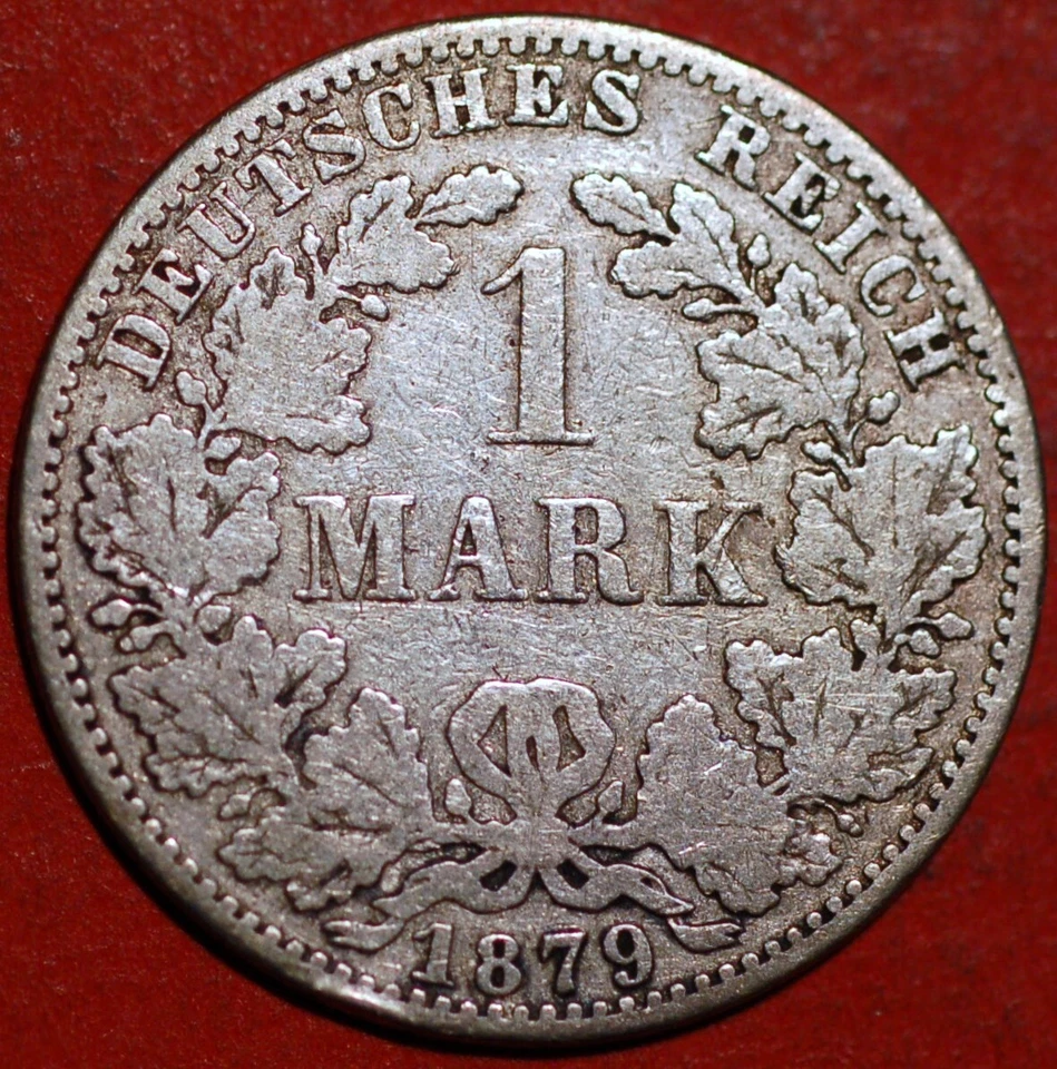 1879 A Germany Empire Mark KM# 7 - Image 1 of 2