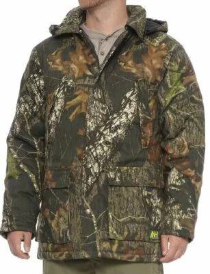 NEW XL LG Mossy Oak Breakup Hunters Mens Insulated Jacket Coat Parka Camo Winter - Image 1 of 4