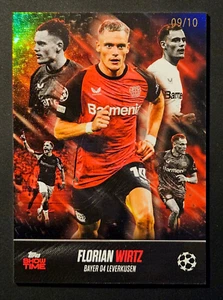 2025 Topps Show Time - Florian Wirtz /10 Numbered Bayer 04 Leverkusen - Bild 1 von 3