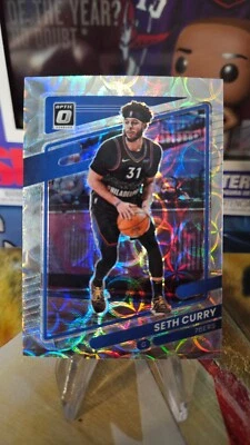2021-22 Seth Curry Optic Premium Scope #D 151/249 Card Philadelphia 76ers - Image 1 of 2