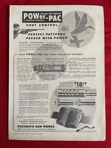 Vintage 1948 Pachmayr Gun Works Print Ad Power-Pac - Picture 1 of 7