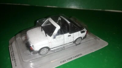 FIAT 126 p CABRIOLET blanc 1/43 IXO - Photo 1/2