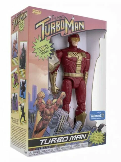 Funko 80-618 Talking Turbo Man Jingle All The Way Action Figure