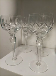 Stuart Crystal Carlingford Hock Wine Glasses Set Of Four - Picture 1 of 9
