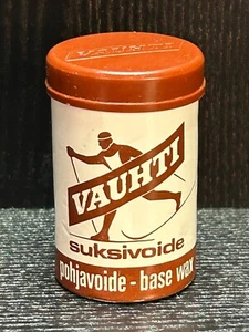 VAUHTI SKI WAX Made in Finland UNUSED Cross Country Downhill Skiing NOS - Picture 1 of 6