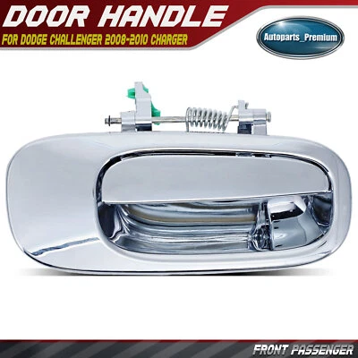 Manija de puerta exterior cromada para pasajero delantero para cargador Dodge Challenger 08-10 Foto 1 de 4