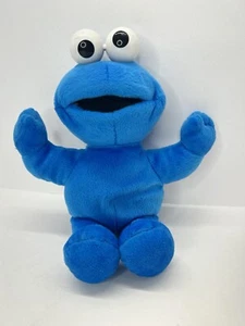Vintage 11" Sesame Street Cookie Monster Blue Plush Stuffed Fisher Price Mattel - Picture 1 of 11