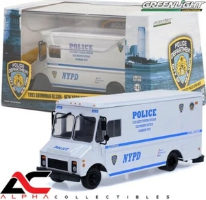 GREENLIGHT 86193 1:43 GRUMMAN OLSEN (NYPD) NEW YORK POLICE DEPT - Picture 1 of 1