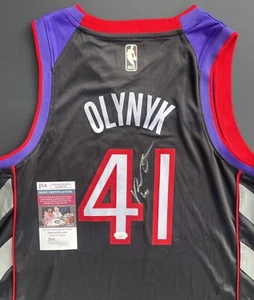 Kelly Olynyk Signed Autographed Toronto Raptors Jersey JSA Coa North - Picture 1 of 4