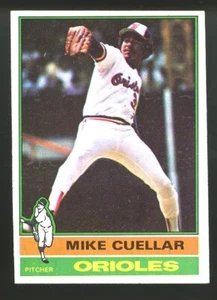 Mike Cuellar 1976 Topps #285 casi nuevo o mejor - Imagen 1 de 2