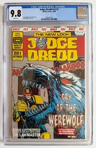 Judge Dredd #1 CGC 9.8 Quality 1986 Copper Age - Picture 1 of 5