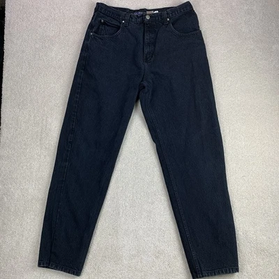 Jeans masculino vintage azul âncora relaxado folgado 36x31 jeans skatista anos 90 Y2K hip hop - Imagem 1 de 4