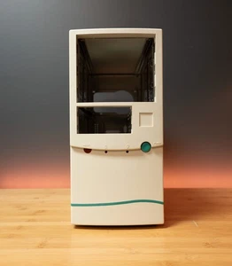 Vintage Eagle Lord Steel Baby AT Computer PC Case Frame No Motherboard Tray - Afbeelding 1 van 3