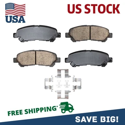 Pastillas de freno traseras cerámicas Toyota Highlander aptas para 2008 2009 2010 2011 2012 2013 2014 Foto 1 de 4