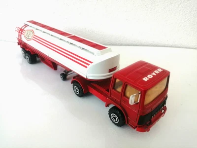 RARE MAJORETTE   PROMOTIONNEL  SAVIEM PS 30  citerne  transports  ROYER  1/60 e - Photo 1/4