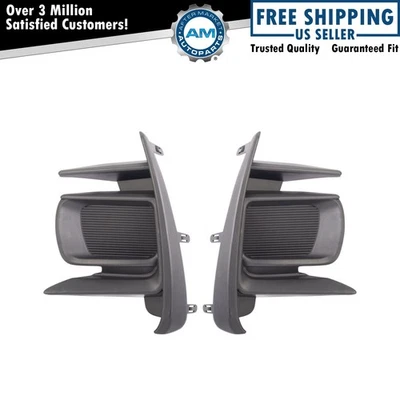 Juego de cubierta de orificio de luz antiniebla negra para Toyota Sienna 2018-2020 Foto 1 de 4