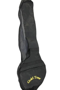 Unlined Gig Bag, and Strap ** Gold Tone AC-1 5 st Open Back Banjo #R3704 - Picture 1 of 3
