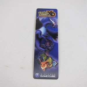 Pokémon XD Gale of Darkness GameCube Promotional Lenticular Bookmark Vintage - Picture 1 of 4