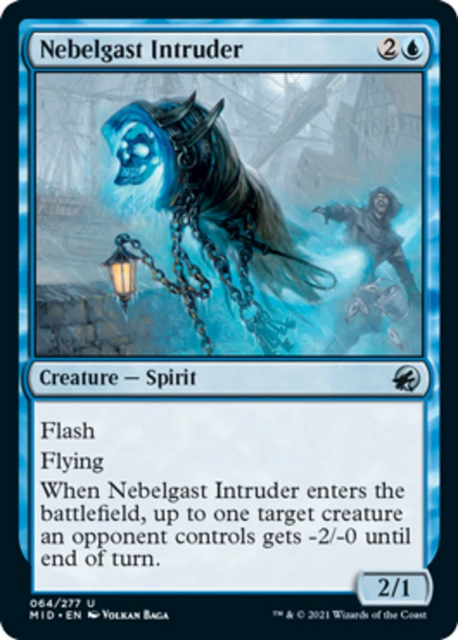 x1 Nebelgast Intruder - Innistrad: Midnight Hunt - NM - MTG - Image 1 of 1