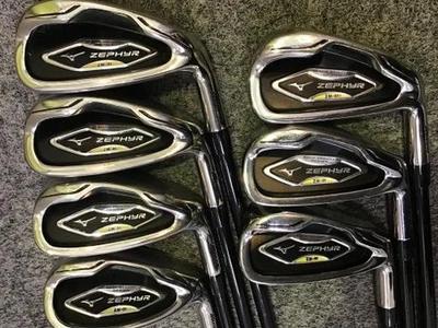 Mizuno Zephyr ZM-01 Iron Set 5-9,Pw,Sw 7pc Flex Stiff ZEPHYR Original Graphite - Image 1 of 4