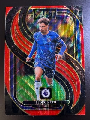 2024-25 Panini Select EPL Soccer Mezzanine Red Wave Prizm /88 - Pedro Neto #183 - Image 1 of 2