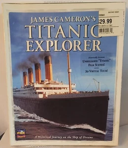 JAMES CAMERON'S TITANIC EXPLORER - WINDOWS/MACINTOSHCD-ROMH - Picture 1 of 3