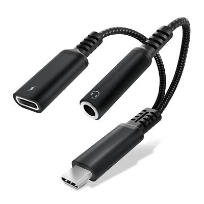 Adapter USB-C-Klinke, Aux-Splitter für iPhone, iPad, Handy - Bild 1 von 4