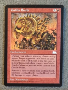 Goblin Bomb Weatherlight NM (Reserved List MTG Magic Card) (DS3D1).............. - Picture 1 of 6