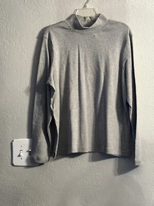 Classic Elements, Gray high neck Sweatshirt - Picture 1 of 2