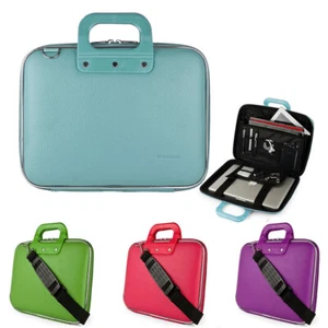 SumacLife Leather Tablet Case Shoulder Messenger Bag For 10.1" Amazon Fire HD 10 - Picture 1 of 32