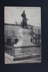 Carte Postale ancienne CPA AIGUES-MORTES - Statue de St-Louis - Picture 1 of 1